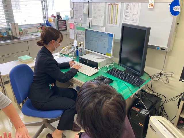 北広島町雄鹿原診療所に実習・研修に来てくれました！