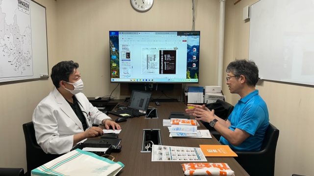 山口県立総合医療センターへき地医療支援センターを訪問しました