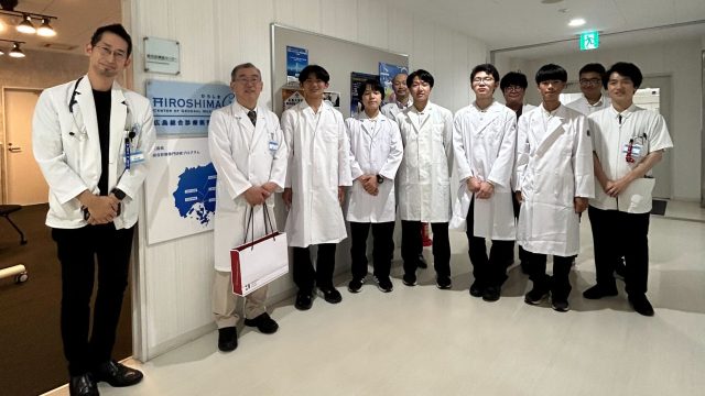 城北高校 医学科進学コースの皆さんが見学に来られました